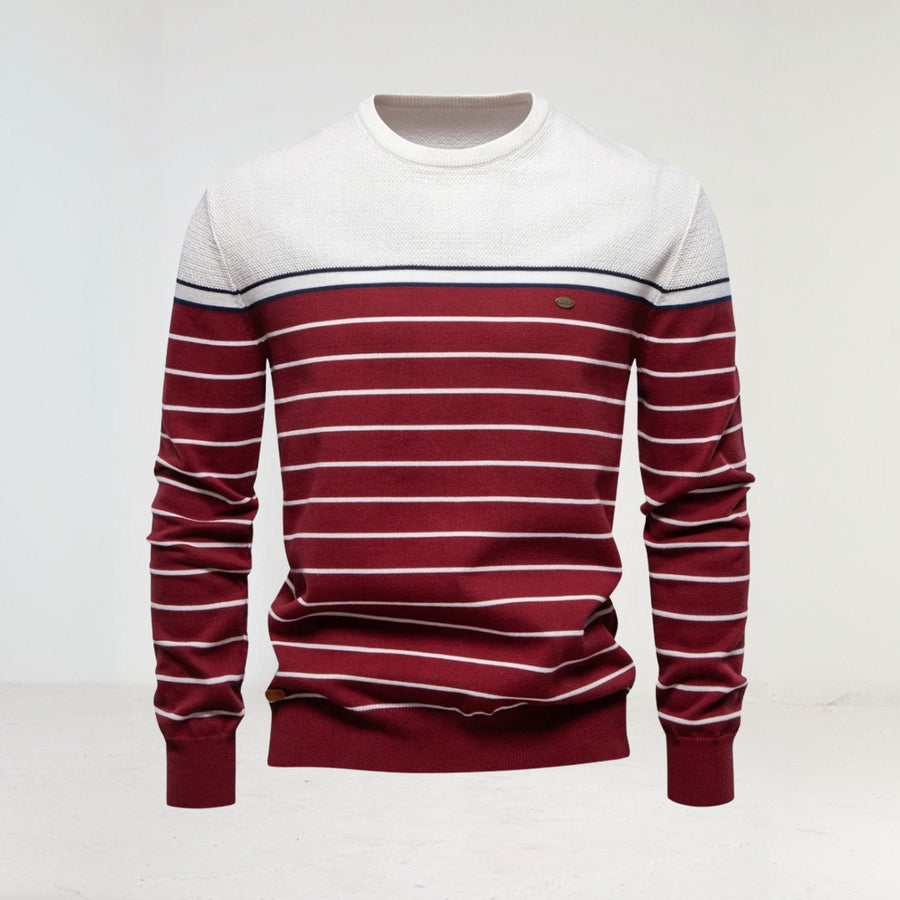 Men's Stripped Casual Sweater