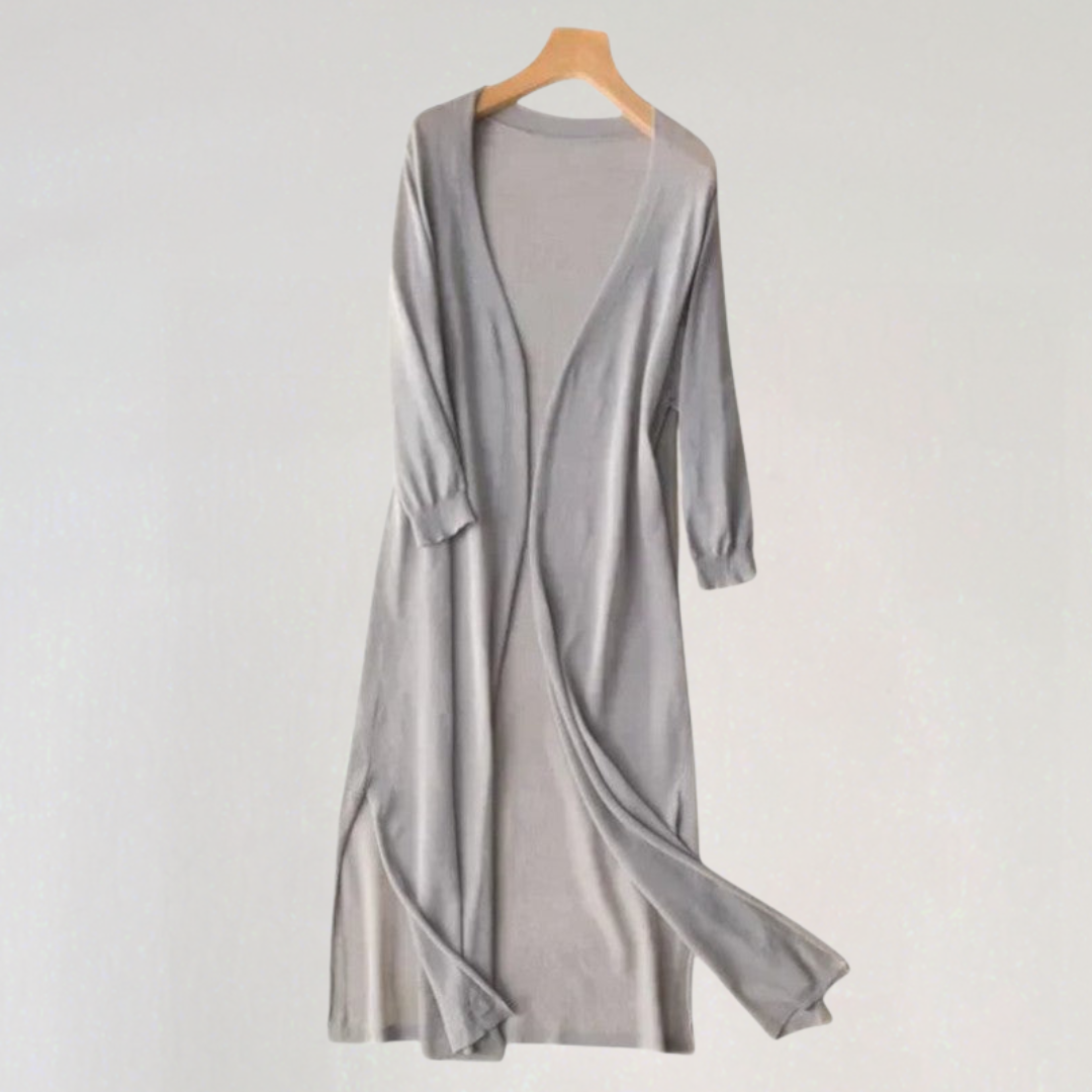 Lightweight Long Knit Cardigan for Women