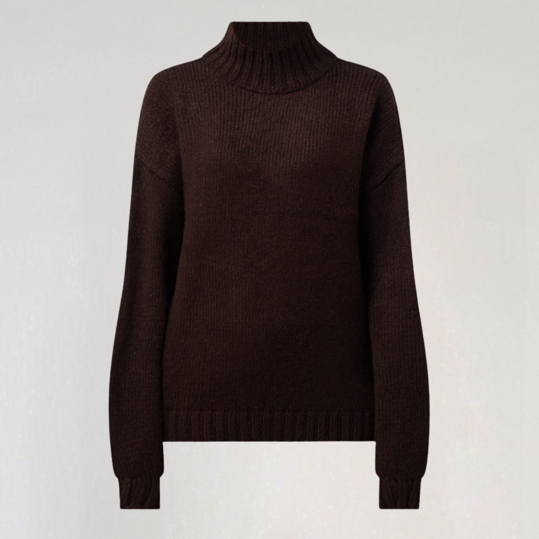 Women's Oversized TurtleNeck Jumper