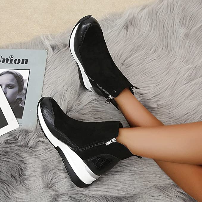 Women’s Wedge Sneaker Boots