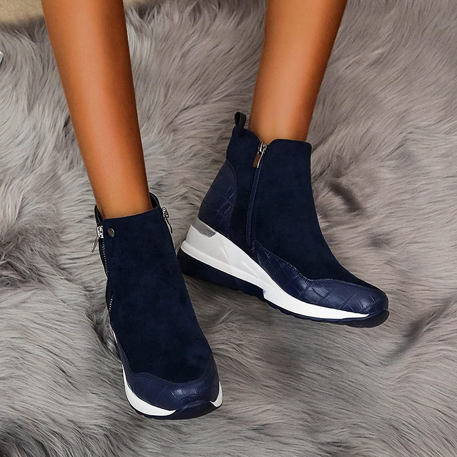Women’s Wedge Sneaker Boots