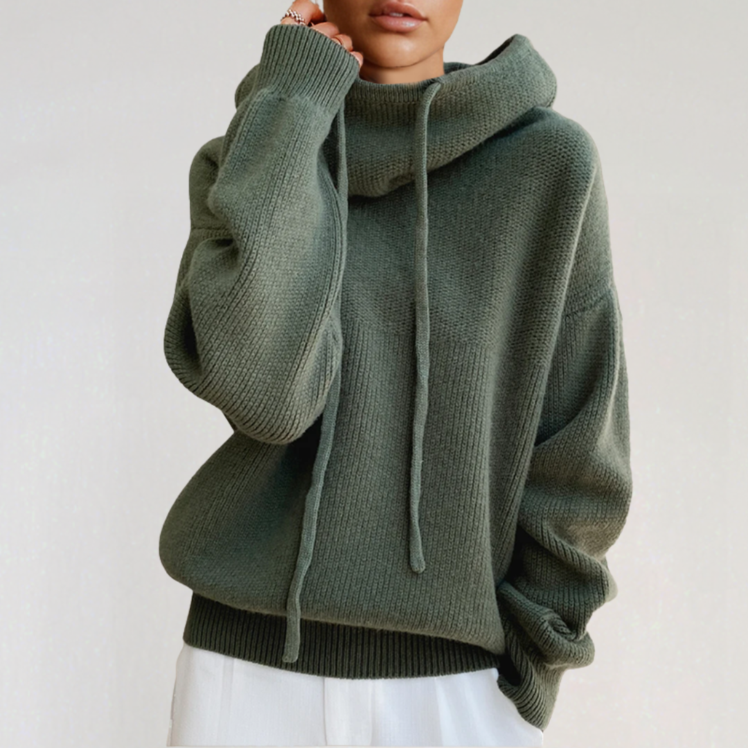 Turtleneck Hoodie for Women