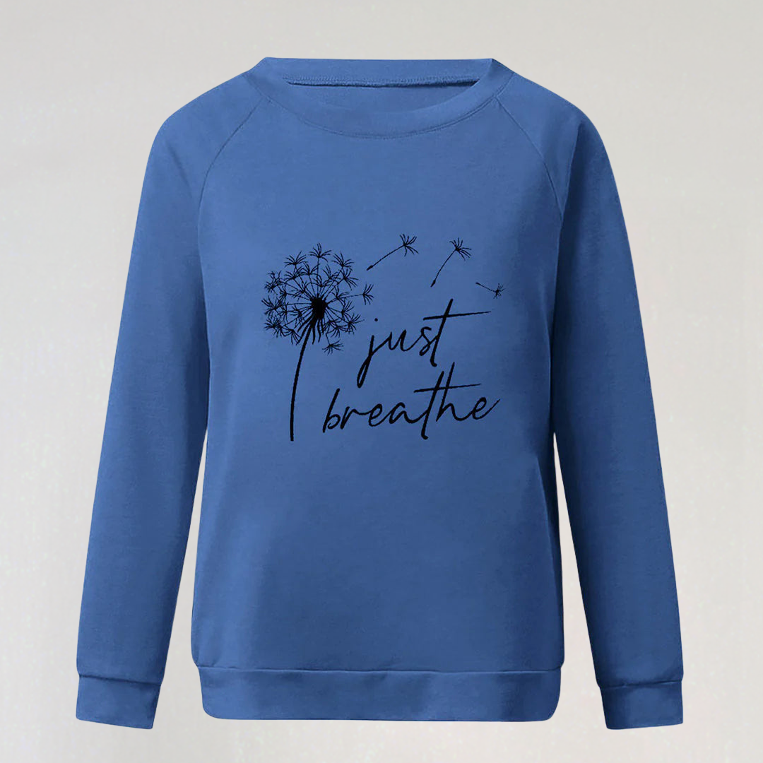 Soft Sweater with Print for Women