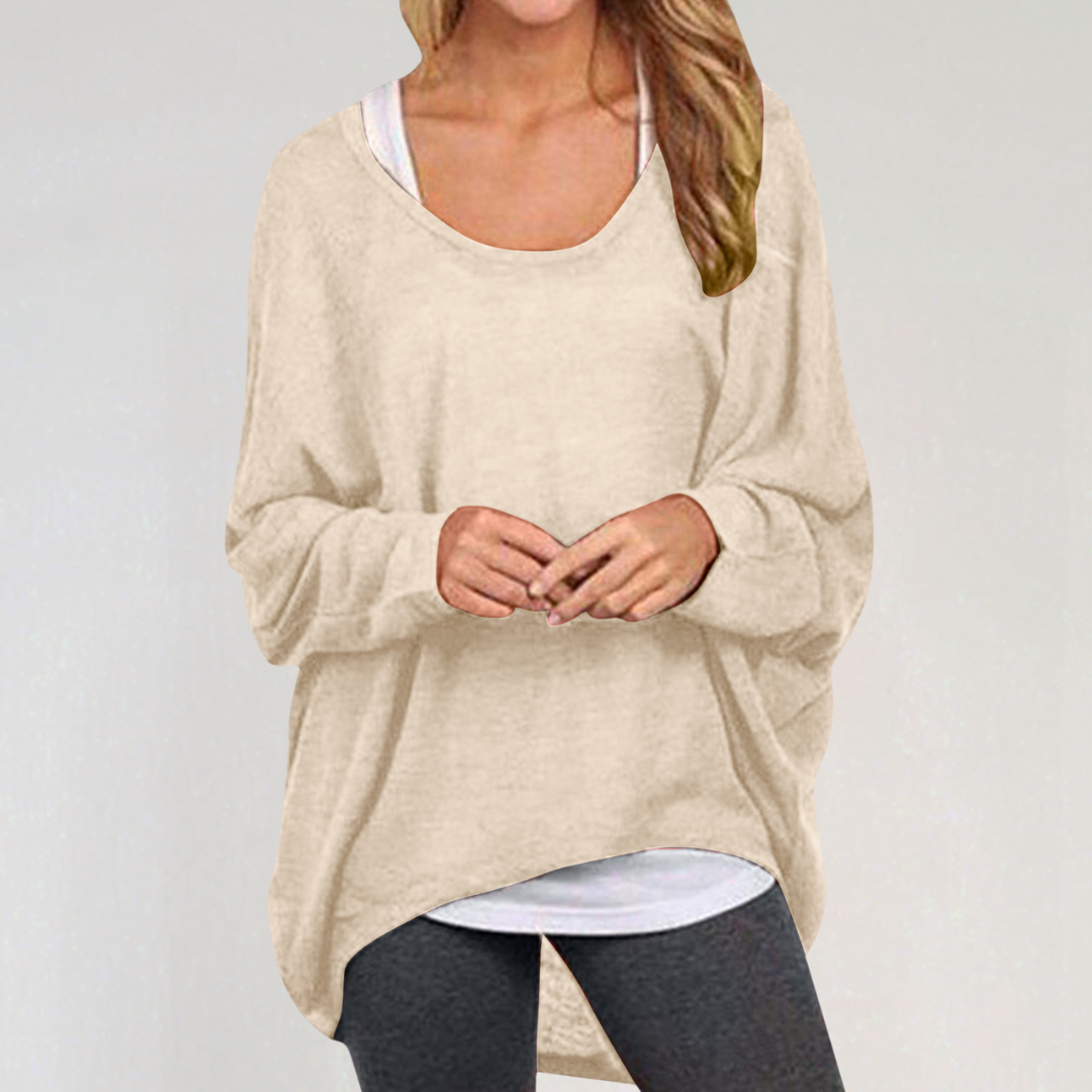 Women's Oversized Slouchy Sweater | Casual Loose Fit Long Sleeve Pullover