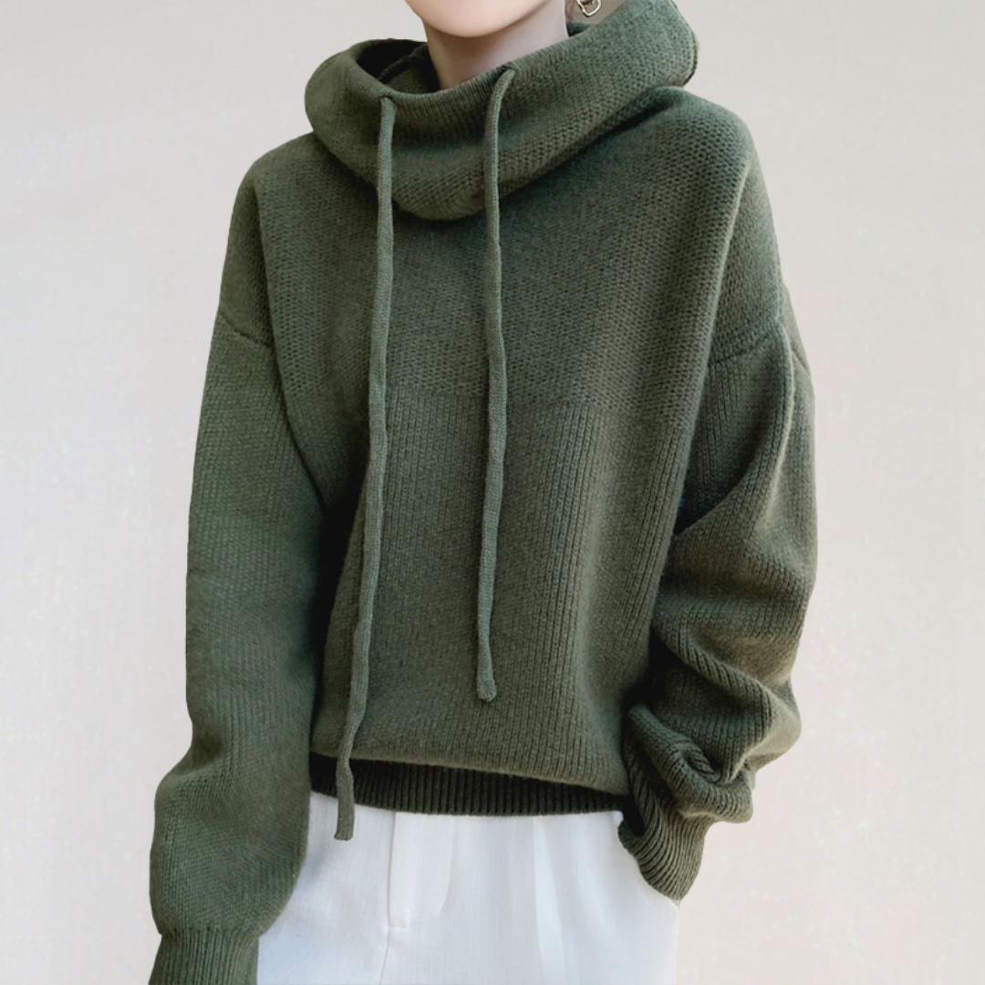 Turtleneck Hoodie for Women