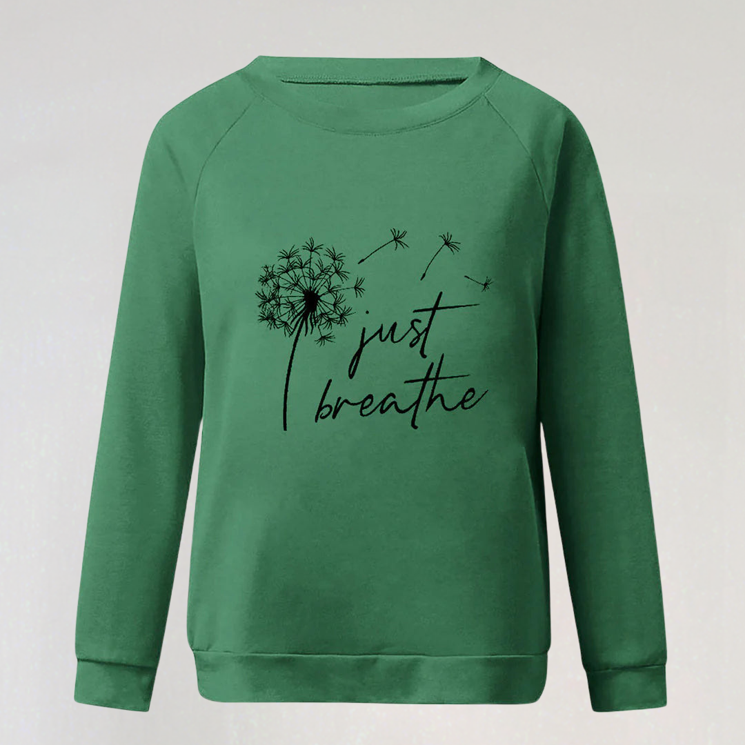 Soft Sweater with Print for Women