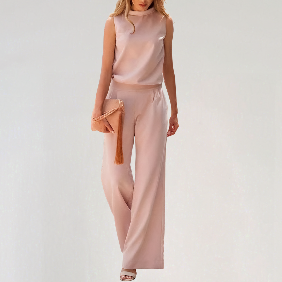 Elegant Summer Sleeveless Jumpsuit