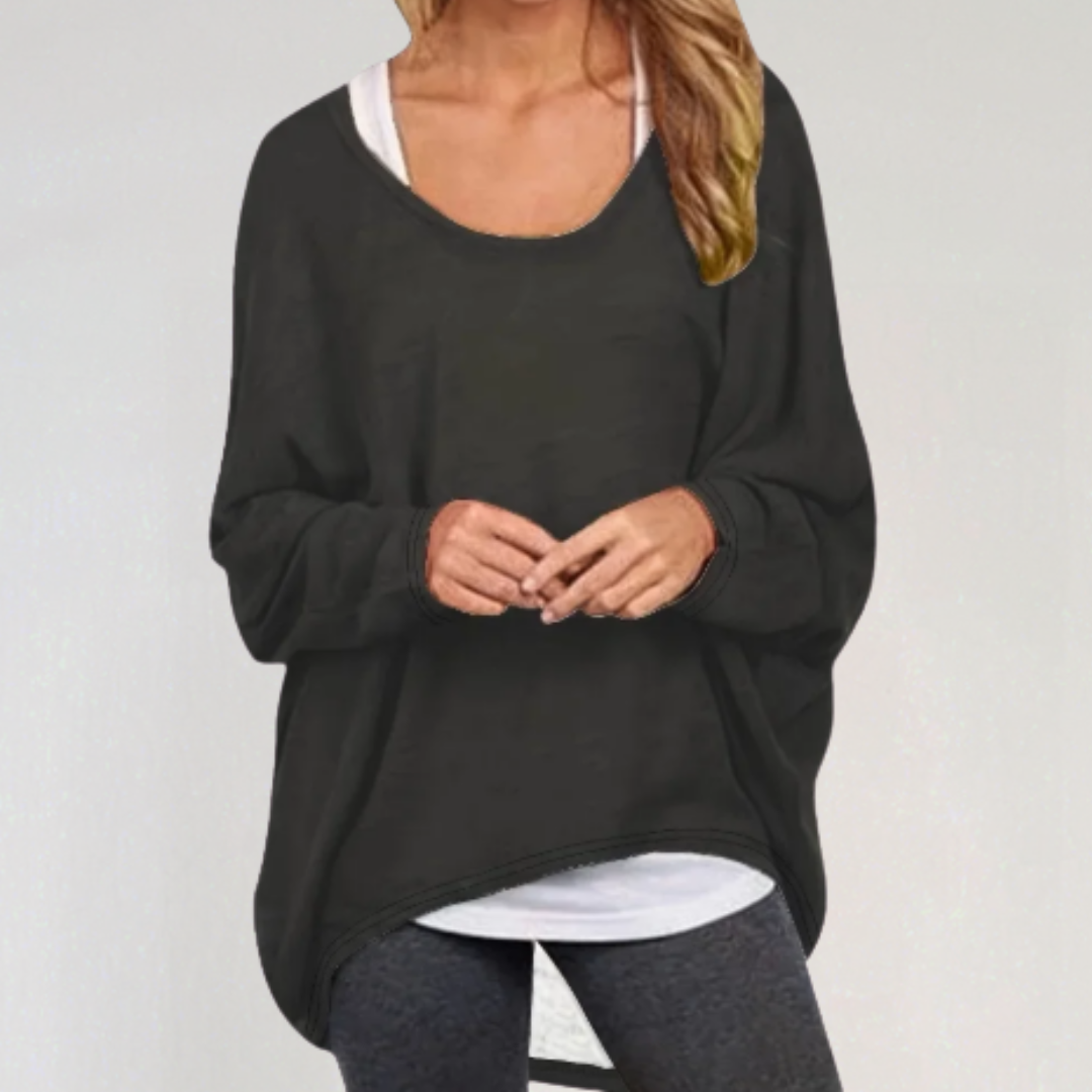 Women's Oversized Slouchy Sweater | Casual Loose Fit Long Sleeve Pullover