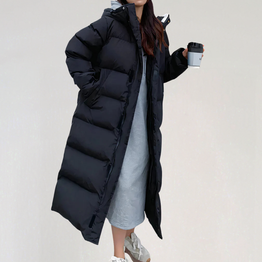 Waterproof and Windproof Long Coat for Women