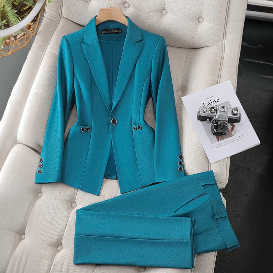 Elegant Comfortable Blazer and Trouser Set
