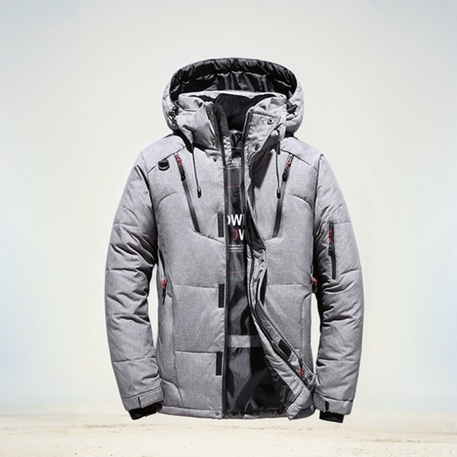 Men's Warm Puffer Parka