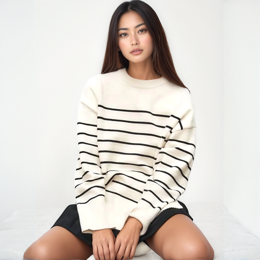 Casual Striped Sweater