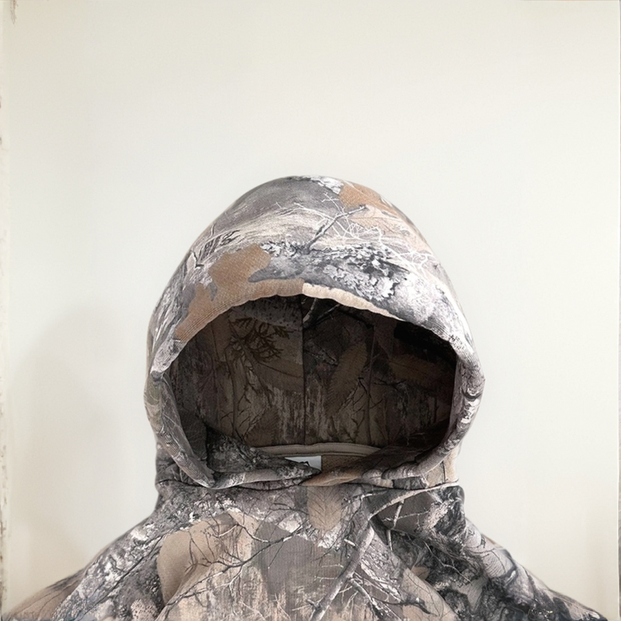 Unisex Camo Hoodie with Camouflage Pattern