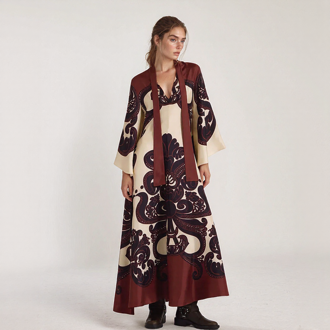 Bohemian Luxury Maxi Dress