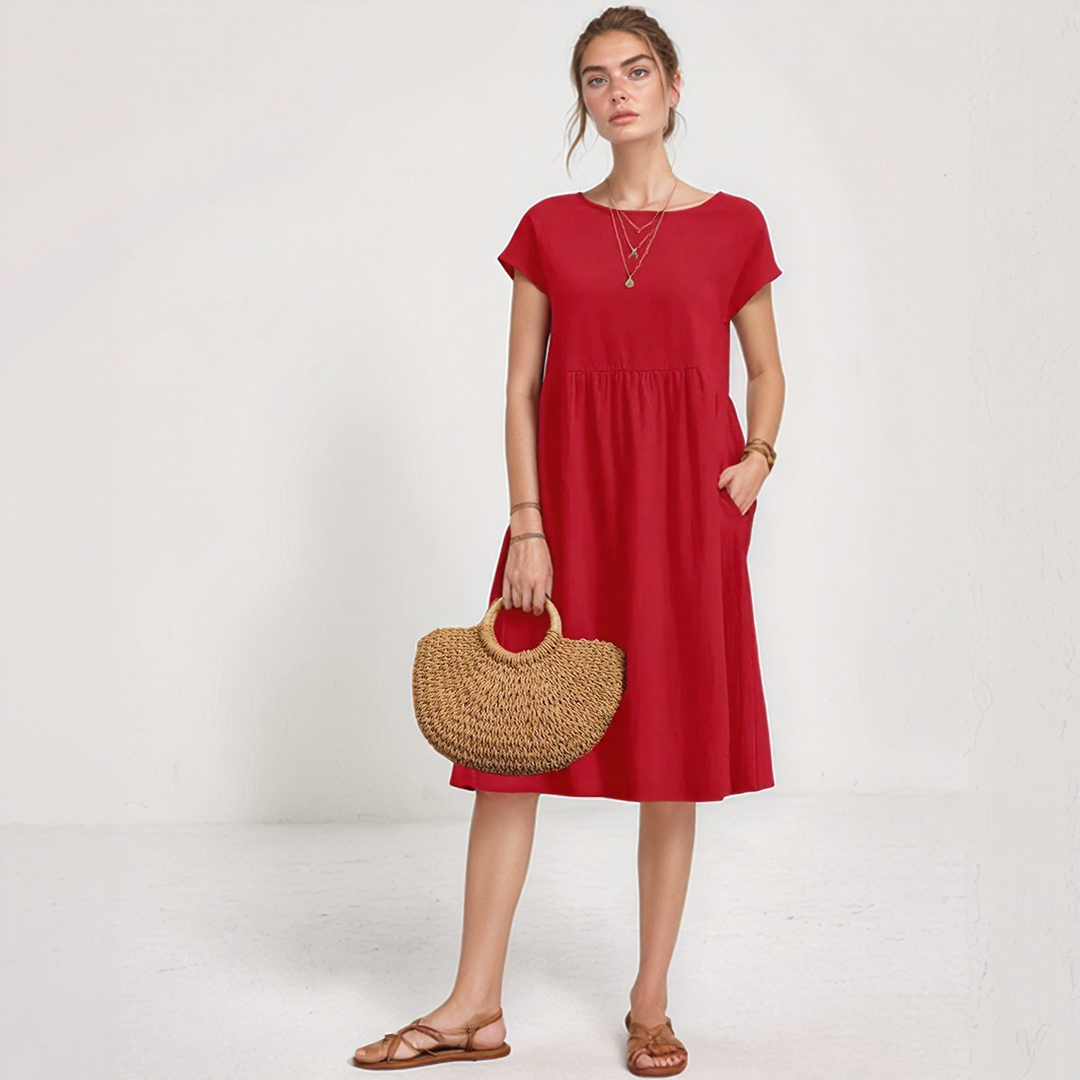 Casual Summer Sundress with Pockets