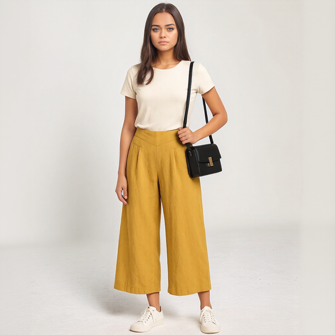 Casual Linen Buddha Pants for Women