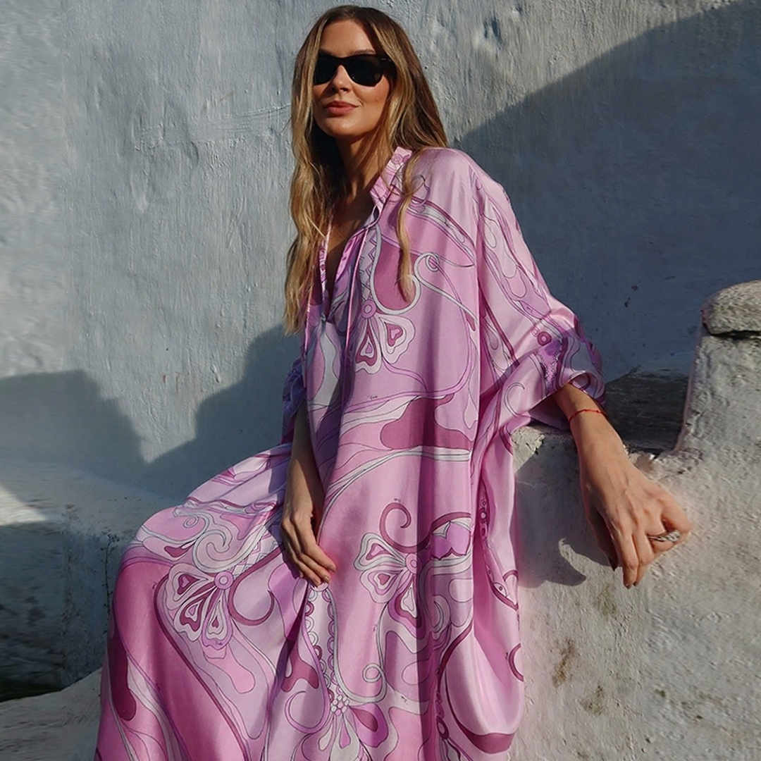 Kaftan Printed Maxi Dress for Women
