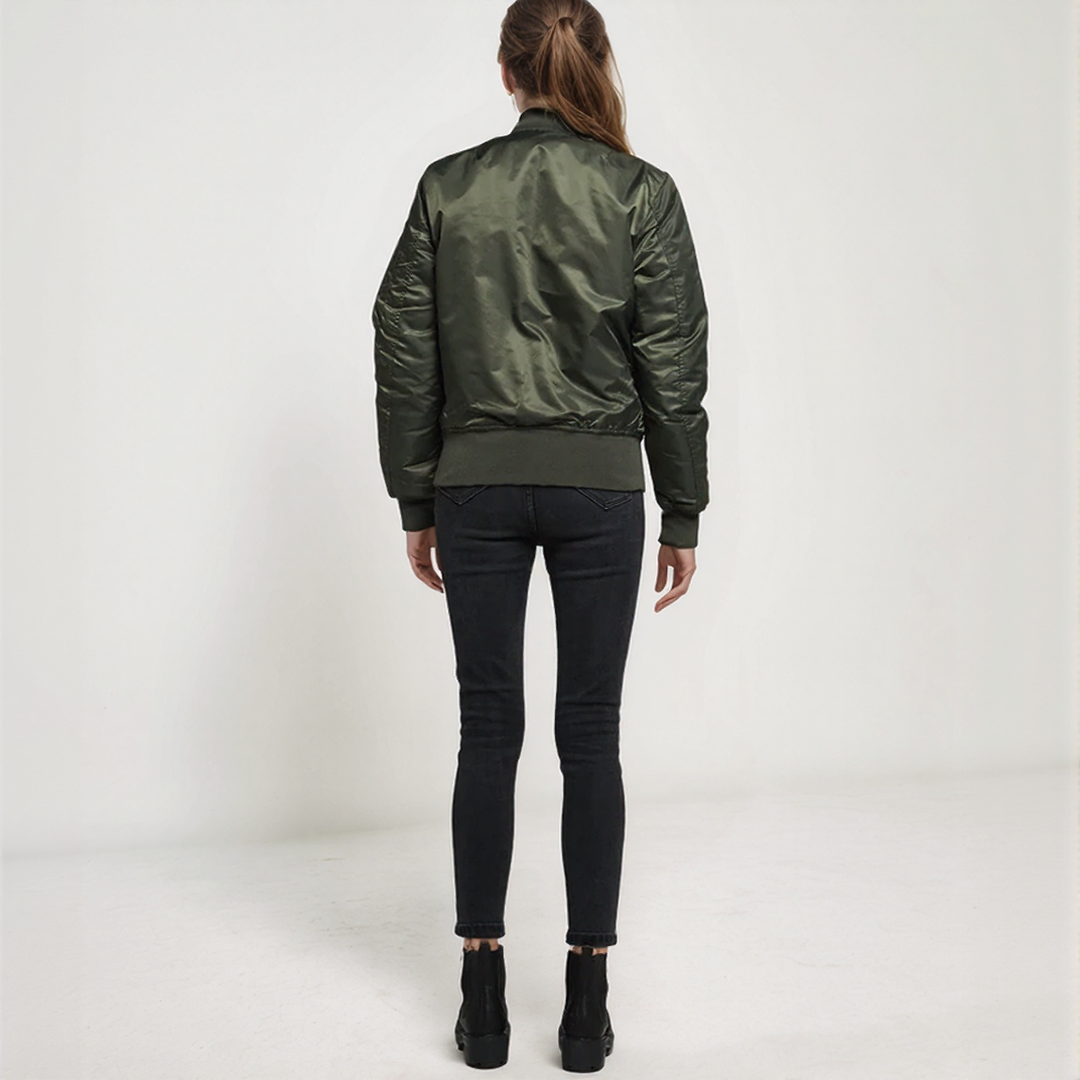 Classic Bomber Jacket for Women
