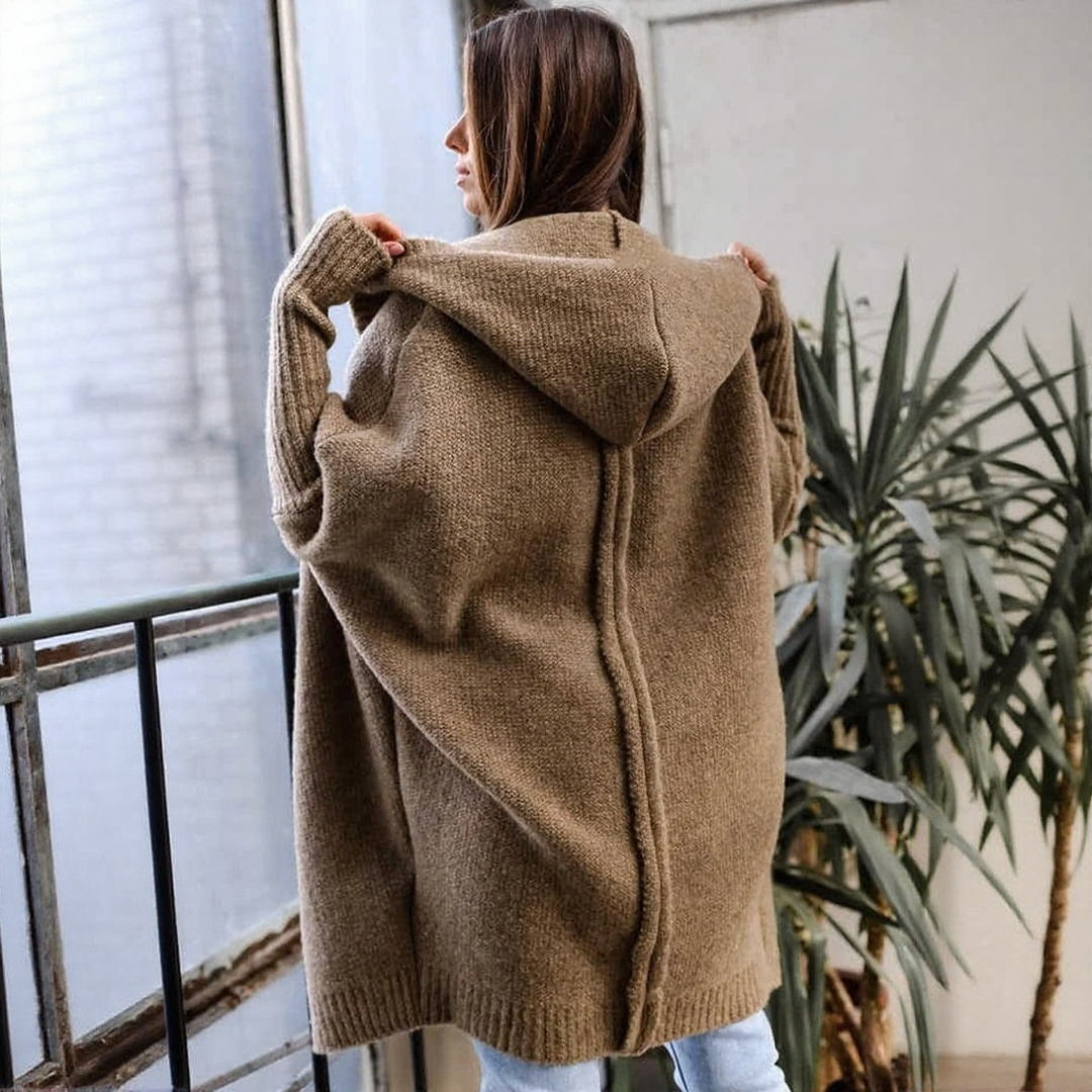 Comfortable Mid-length Cardigan for Women