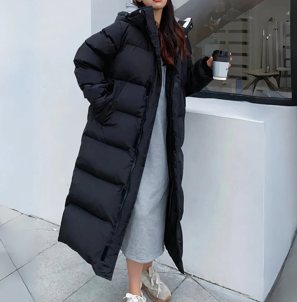 Waterproof and Windproof Long Coat for Women